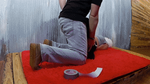knotrightties.com - Duct-Taped & Pump Gagged: The Escape! thumbnail